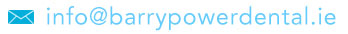 email us - info@barrypowerdental.ie